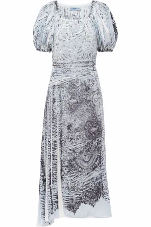 Prada Abito midi con stampa