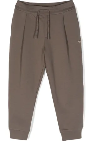 Emporio Armani Pantaloni sportivi con piega