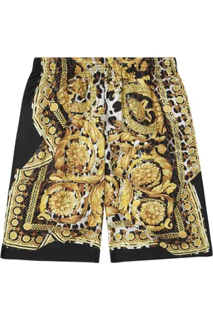 VERSACE Shorts Wild Barocco in seta
