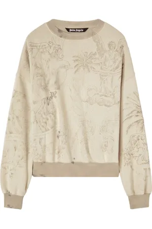 Palm Angels Felpa con stampa grafica