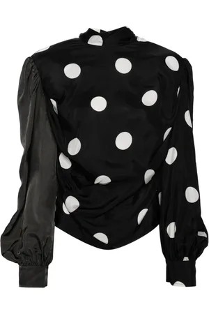 pushBUTTON Blusa asimmetrica