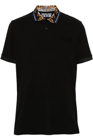 VERSACE Polo con ricamo
