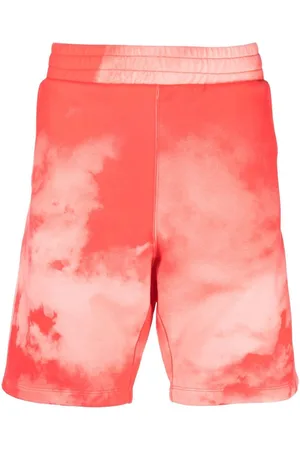 Paul Smith Shorts sportivi con fantasia tie dye