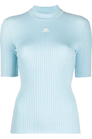 Courrèges Maglione con ricamo