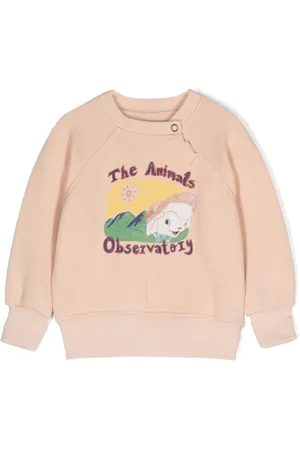 The Animals Observatory Felpa Jackal con stampa grafica