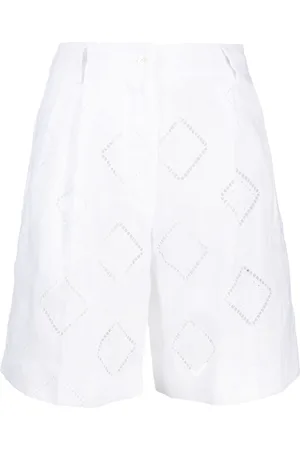 Kiton Shorts con dettaglio traforato