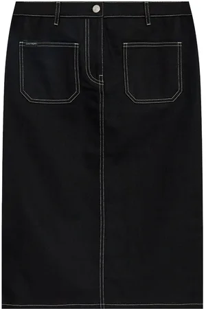 Courrèges Gonna dritta denim
