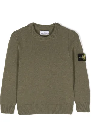 Stone Island Maglione con applicazione Compass