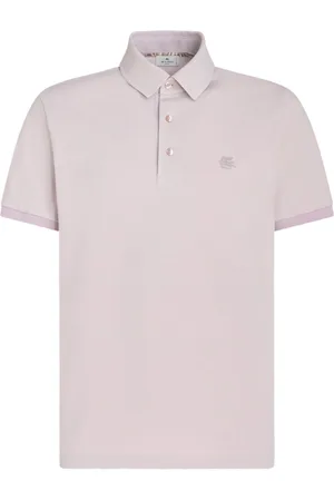 Etro Polo con ricamo Pegaso