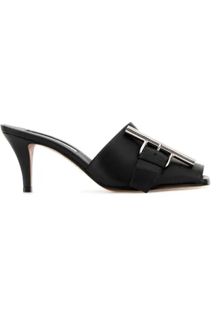 Alexander McQueen Sandali in pelle 70mm