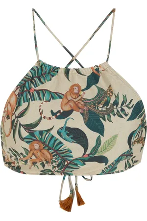 Lygia & Nanny Top bikini a fiori Ilana