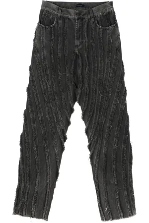 MUGLER Jeans con frange