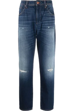 Armani Exchange Jeans slim con effetto vissuto
