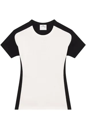 Courrèges T-shirt Contrast Frame