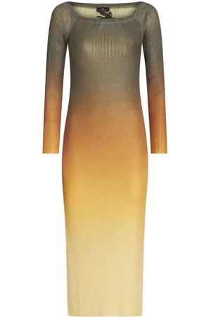 Etro Abito a coste con effetto sfumato