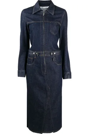 Low Classic Abito midi a maniche lunghe