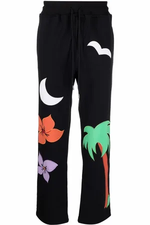 JUST DON Pantaloni sportivi con ricamo