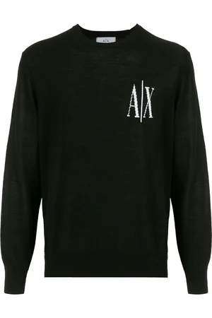 Armani Exchange Maglione con intarsio