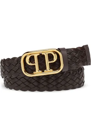 Philipp Plein Cintura con fibbia logo