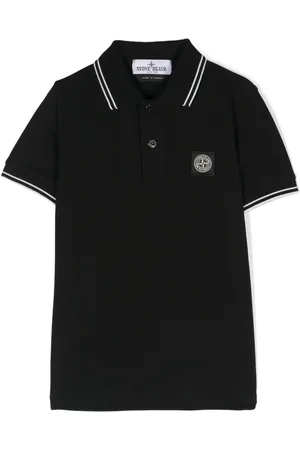 Stone Island Polo con motivo Compass