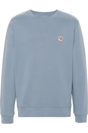 Maison Kitsuné Felpa con applicazione Fox Head
