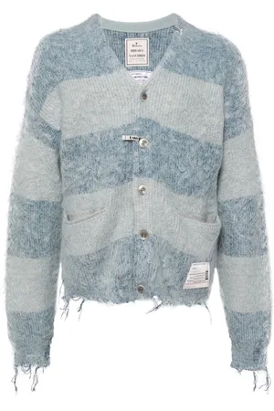 Maison Mihara Yasuhiro Cardigan a righe