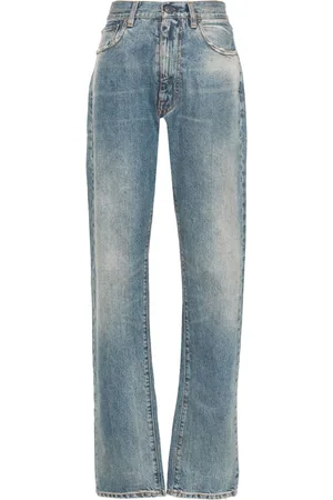Maison Margiela Jeans dritti con effetto vissuto