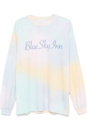 BLUE SKY INN T-shirt con fantasia tie-dye
