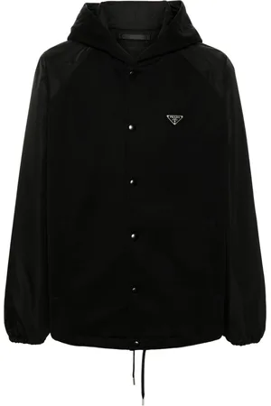 Prada Giacca con logo triangolare