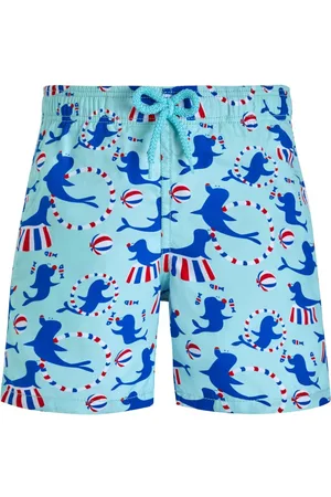 Vilebrequin Costume da bagno Jim con stampa grafica