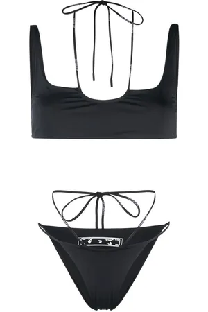 OFF-WHITE Set bikini con stampa