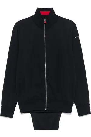 Kiton Tuta sportiva con ricamo
