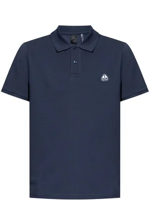 Moose Knuckles Polo con applicazione