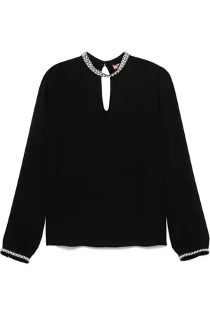 Twin-Set Blusa in crêpe de chine