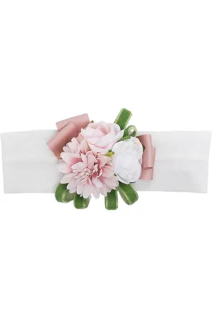 COLORICHIARI Cerchietto con applicazione a fiori