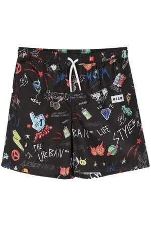 Msgm Costume da bagno con stampa