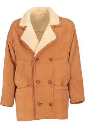A.N.G.E.L.O. Vintage Cult Cappotto con bordo in shearling Pre-owned anni 