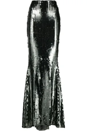 ‎Taller Marmo‎ Gonna lunga con paillettes