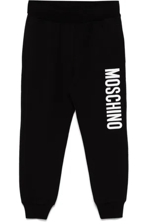Moschino Pantaloni sportivi con stampa