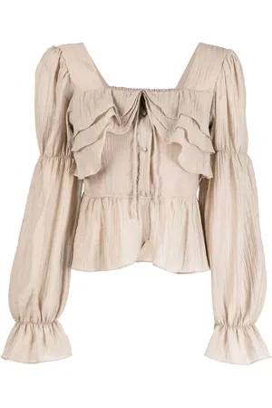 B+AB Blusa con ruches