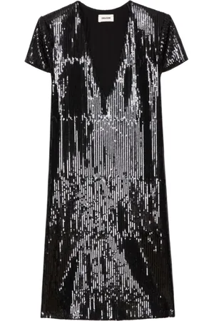 Zadig & Voltaire Abito corto Rashu con paillettes