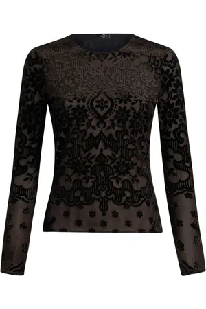 Etro Top con effetto jacquard