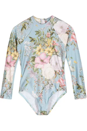 ZIMMERMANN Costume intero Waverly a fiori