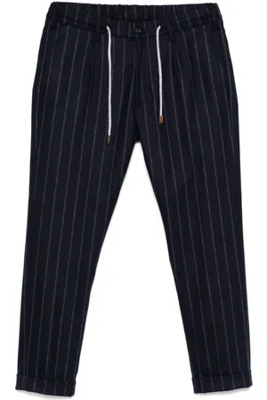 ELEVENTY Pantaloni gessati