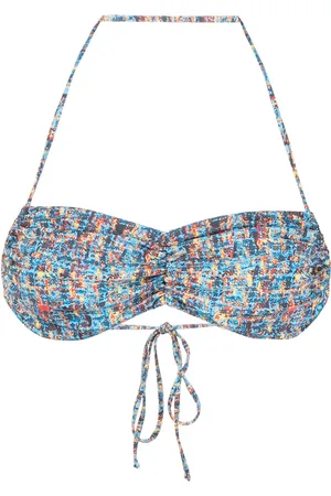 Sian Top bikini Halle con stampa