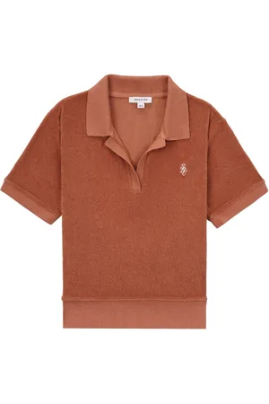 Sporty & Rich Polo Terry con ricamo
