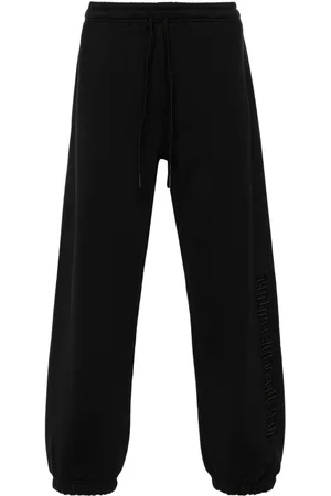 VERSACE Pantaloni sportivi con ricamo