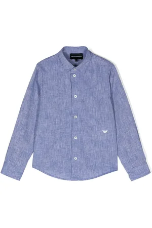 Emporio Armani Camicia con ricamo