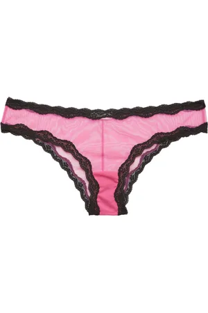 FLEUR DU MAL Slip bikini semi trasparenti