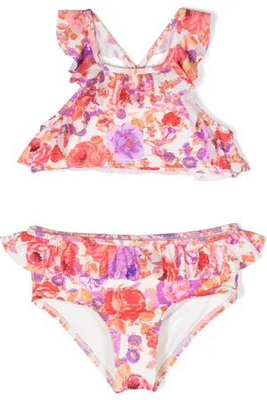 ZIMMERMANN Set bikini con stampa